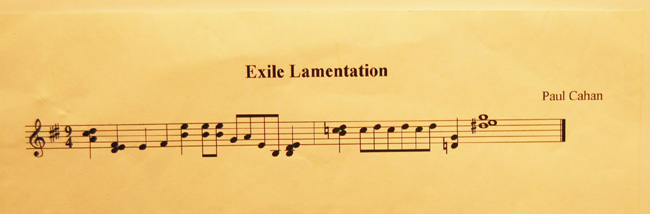 Exile lamentation Composition