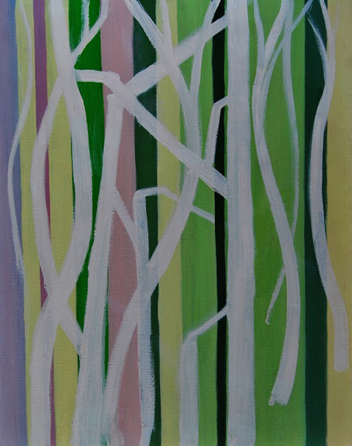 Birches Bending 1